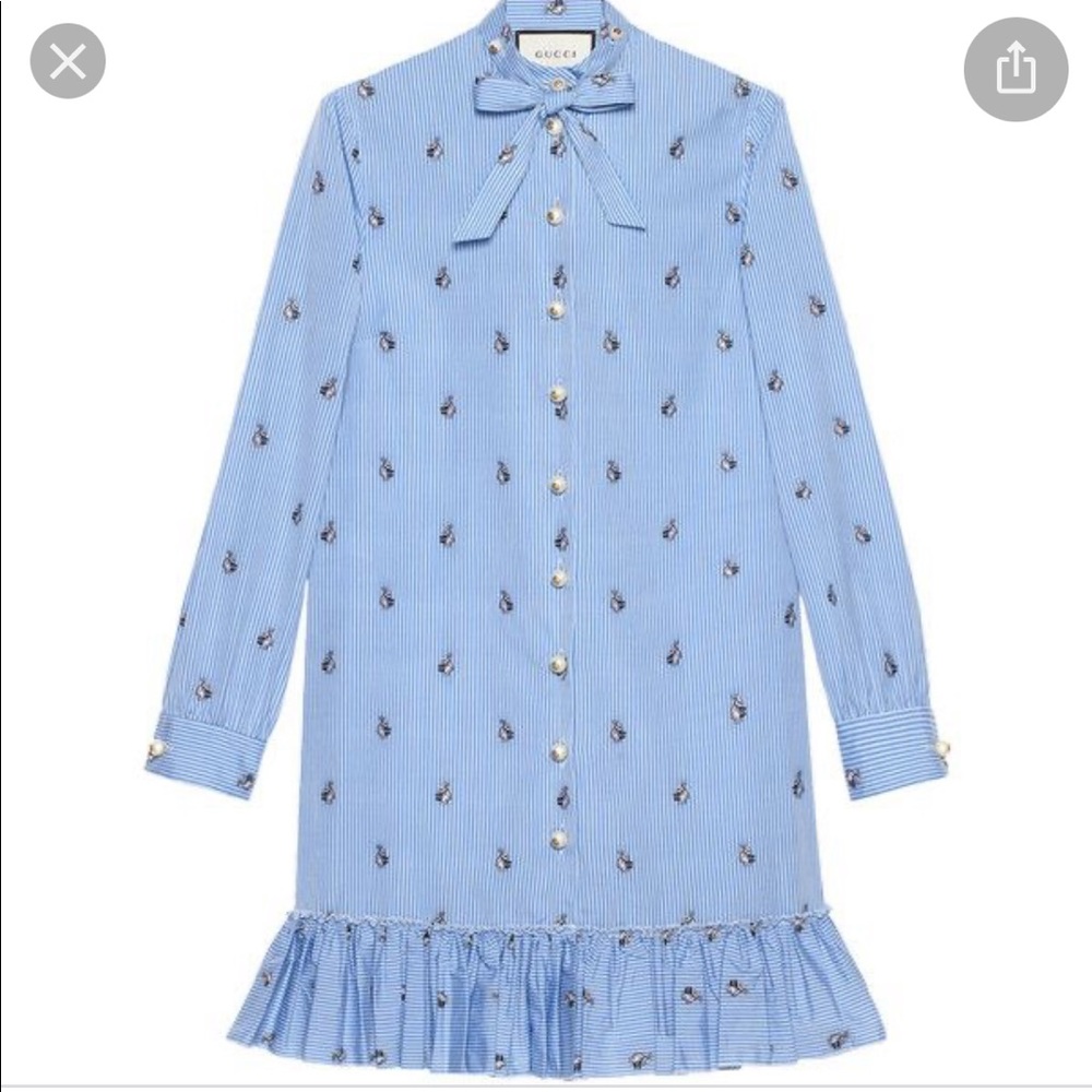 Gucci rabbit dress